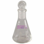 Conical Flask with Glass Stopper 50mL